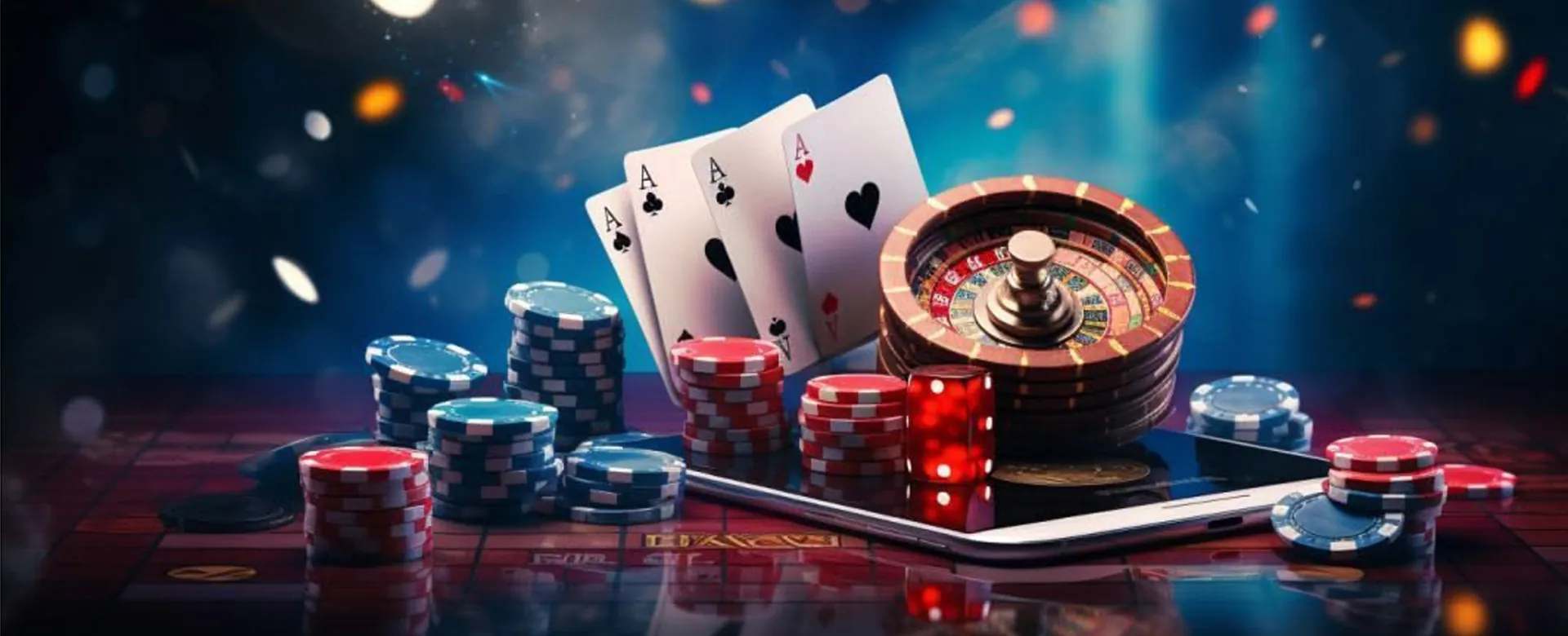 555bmw Online Poker Table with Royal Flush